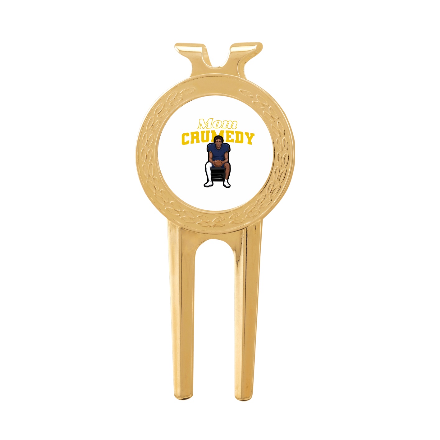 Divot Tool with Ball Marker — Mothers Day Block in Classic