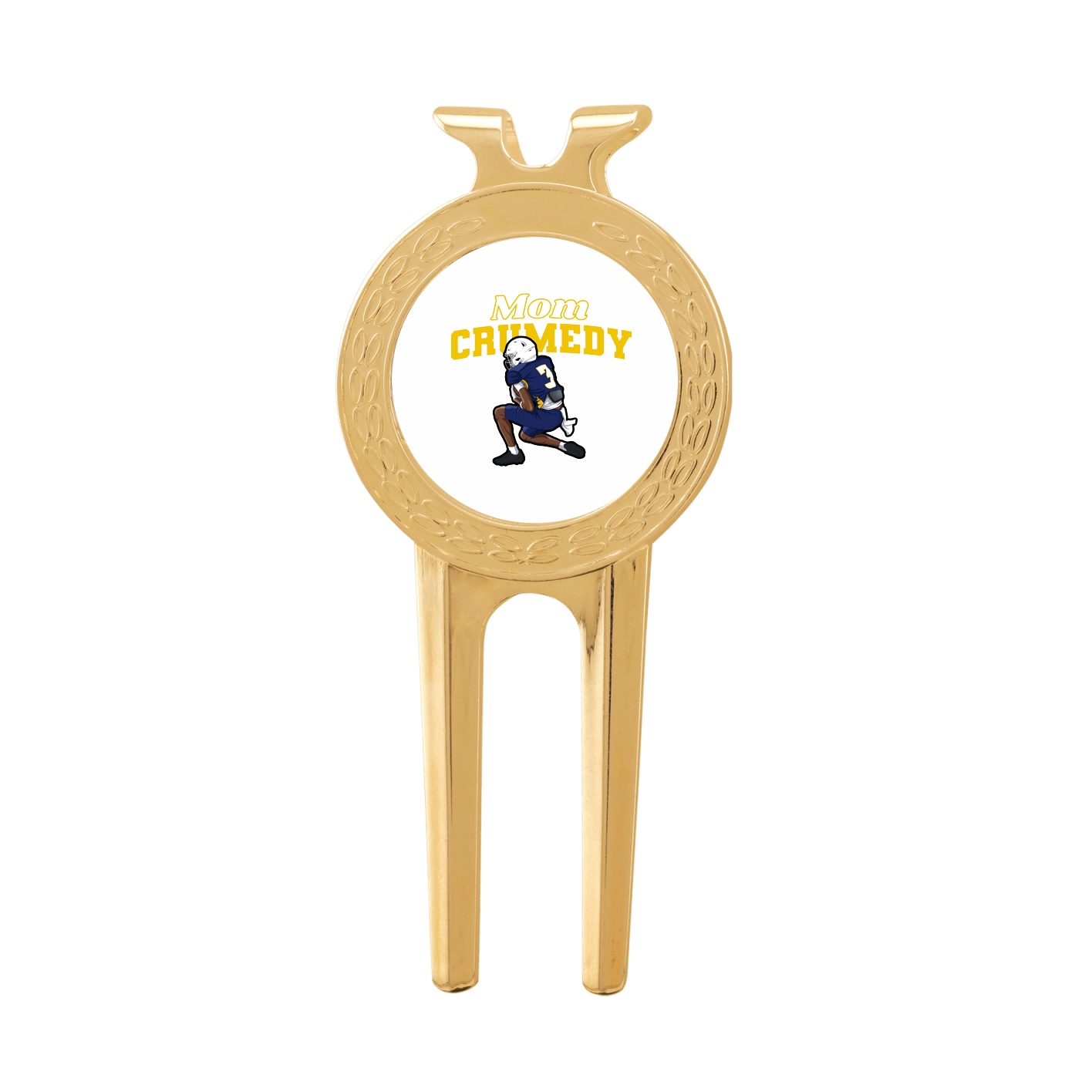 Divot Tool with Ball Marker — Mothers Day Block in Classic