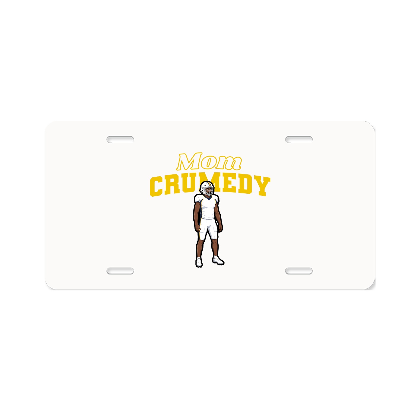 License Plate — Mothers Day Block in Classic