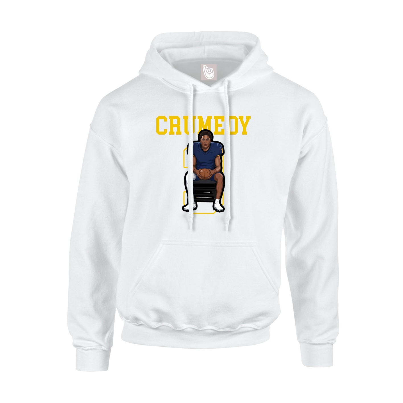 Hoodie — Shirsey in White