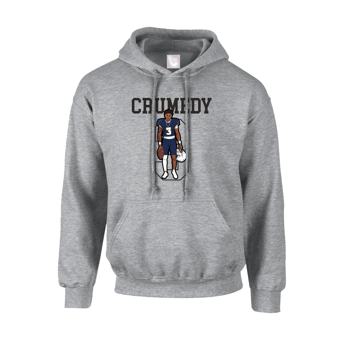 Hoodie — Shirsey in Grey