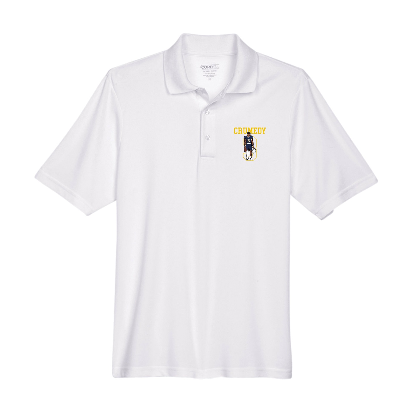 Performance Polo — Shirsey in White