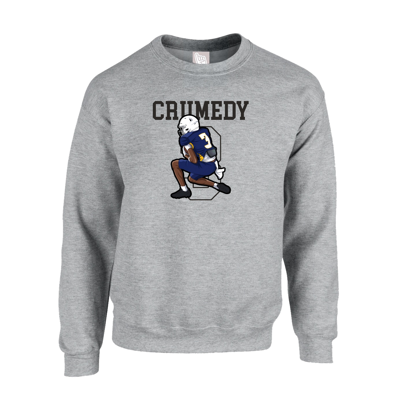 Fleece Crew — Shirsey in Grey