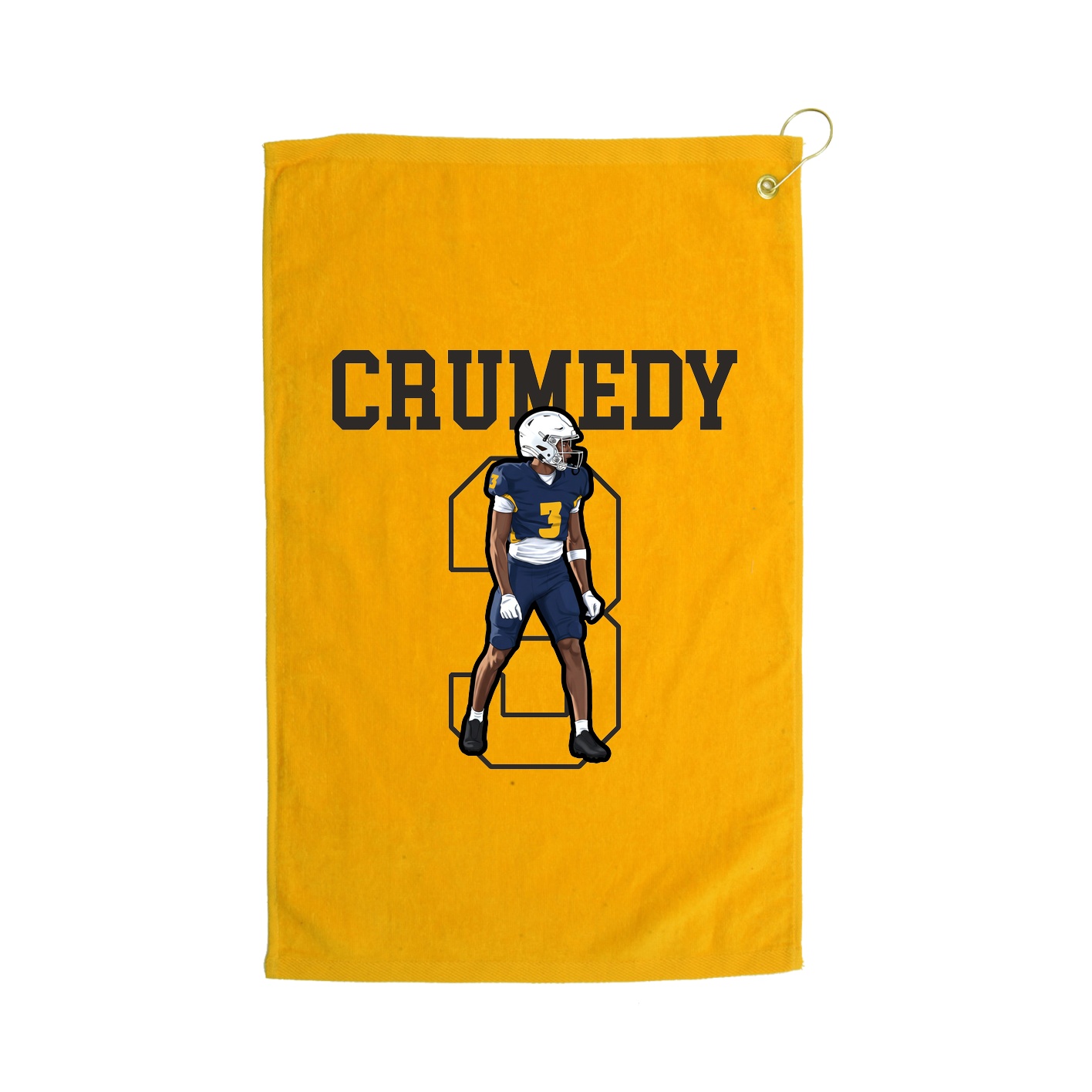 Golf Towel — Shirsey in Gold