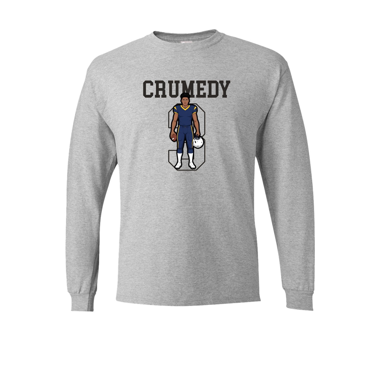 Long Sleeve Tee — Shirsey in Grey