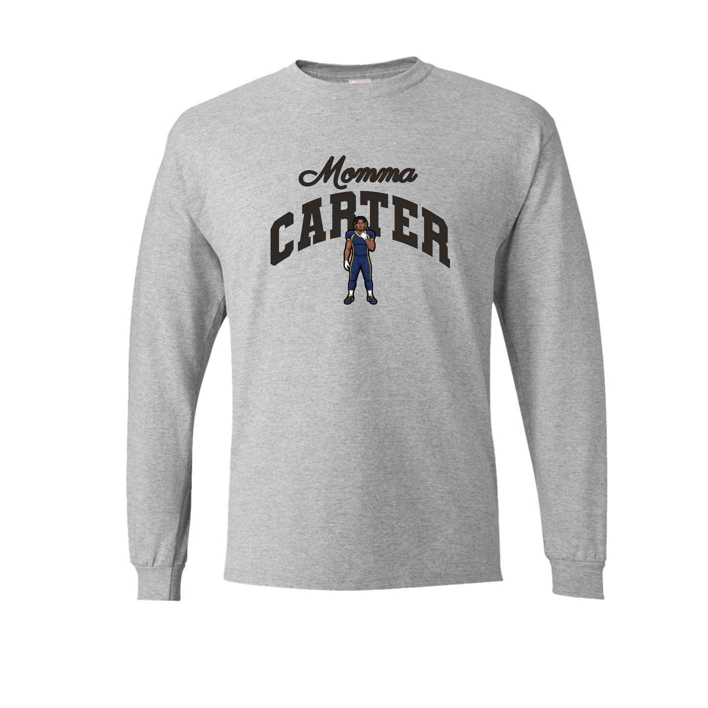 Long Sleeve Tee — Mothers Day Arch in Grey