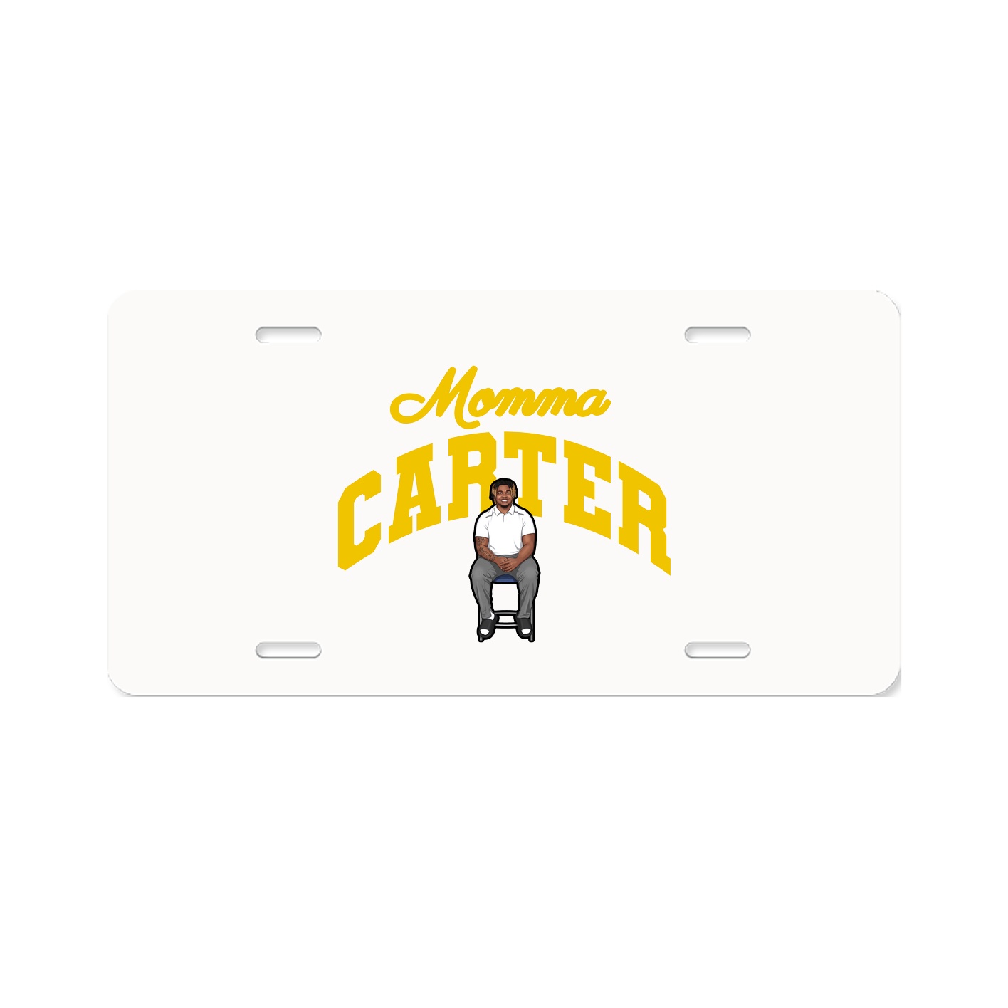 License Plate — Mothers Day Arch in Classic