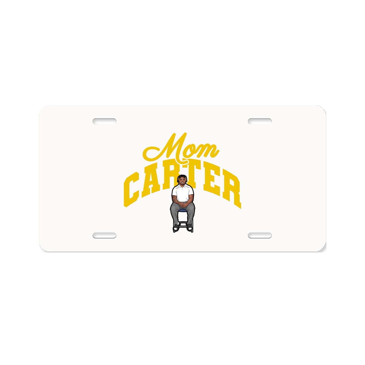 License Plate — Mothers Day Arch in Classic