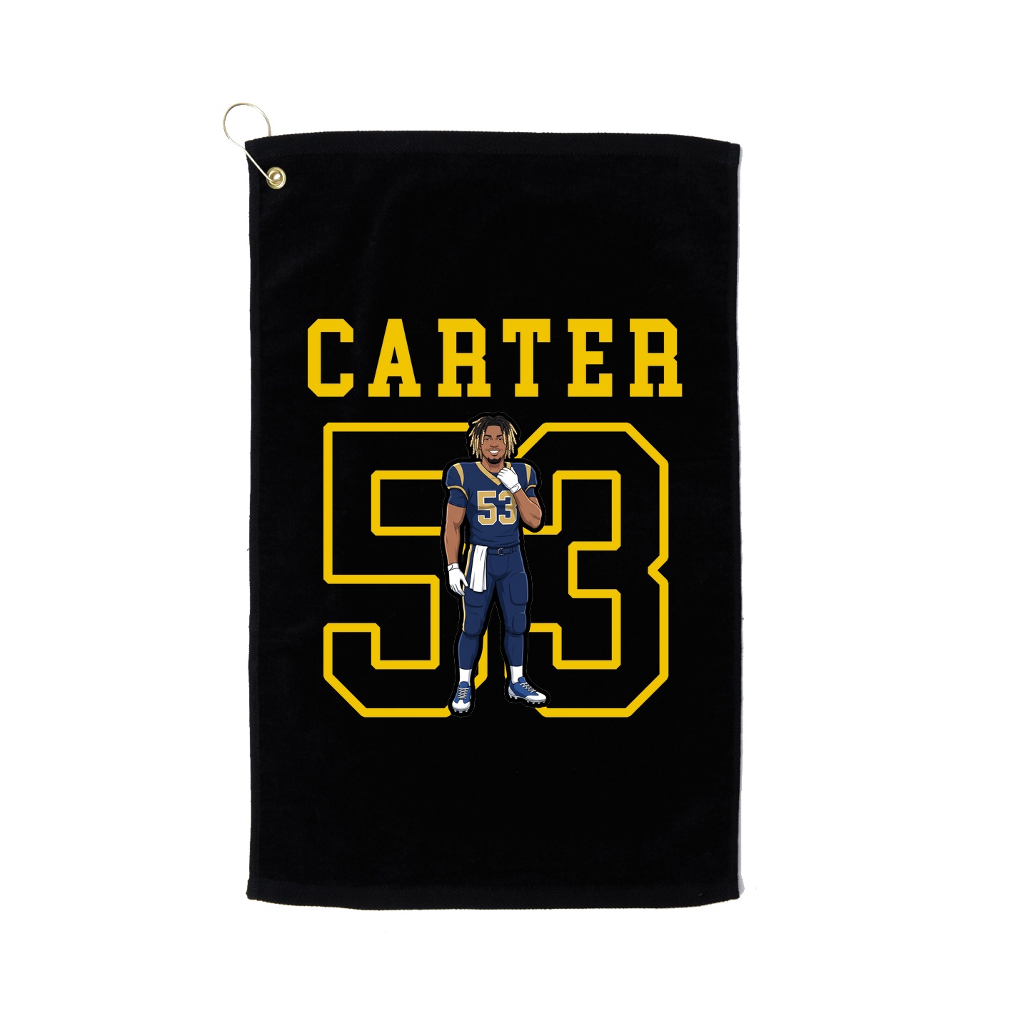 Golf Towel — Shirsey in Black