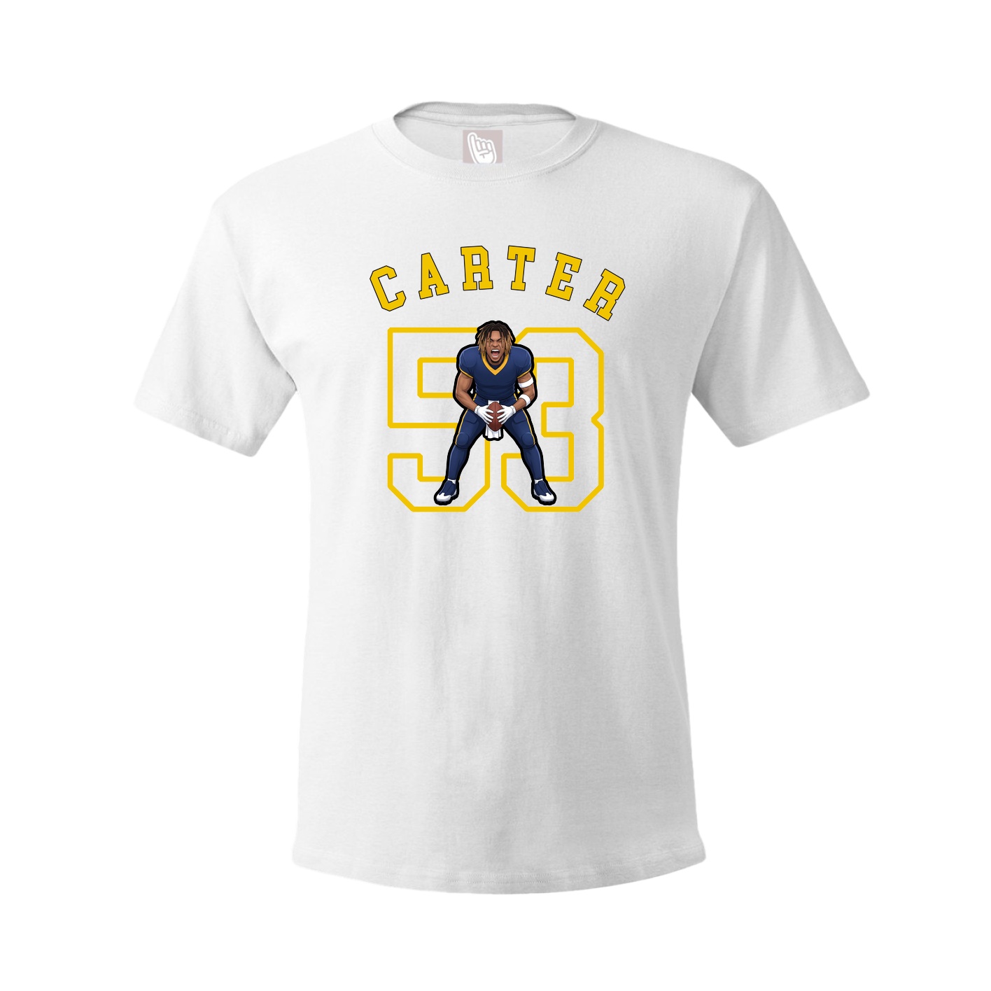 Youth Tee — Shirsey Arch in White