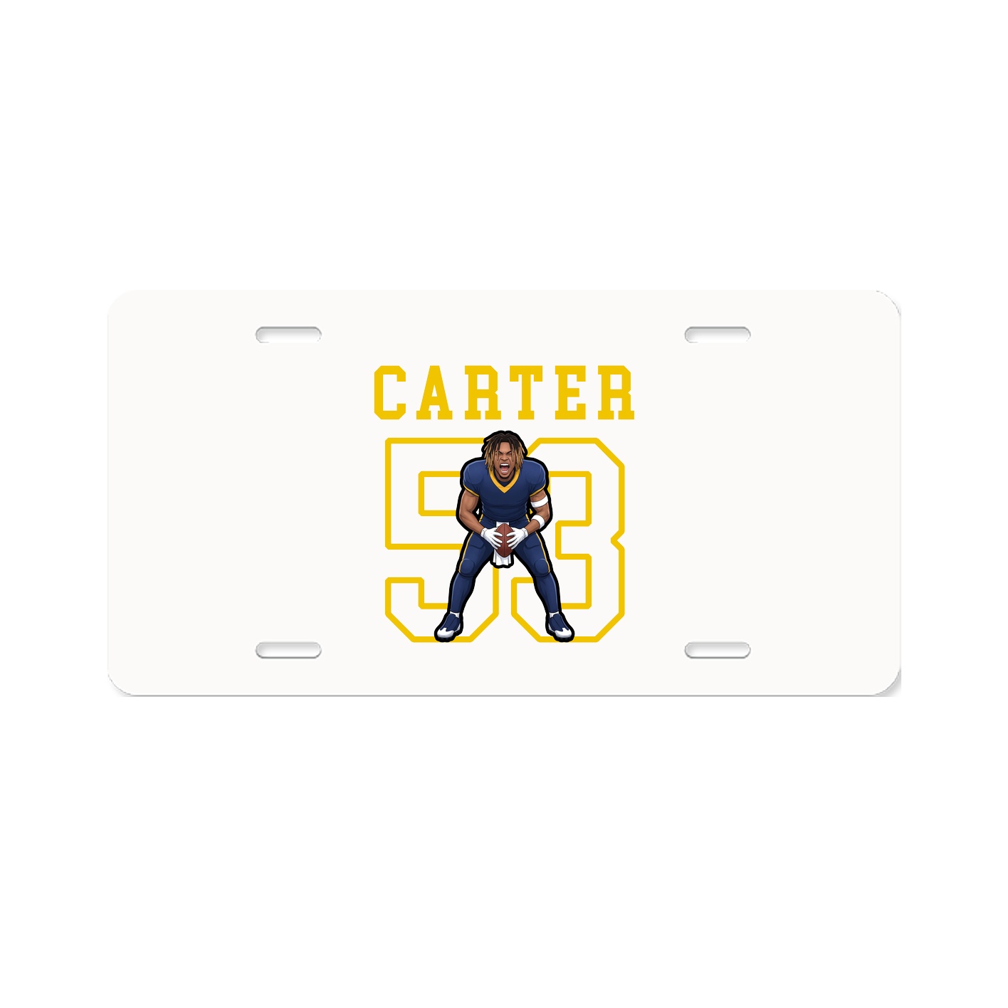License Plate — Shirsey in Classic