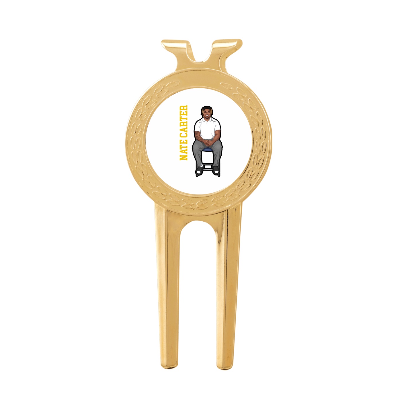 Divot Tool with Ball Marker — Name Vertical in Classic