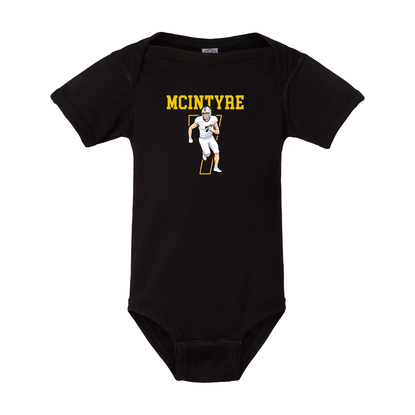 Baby Onesie — Shirsey in Black