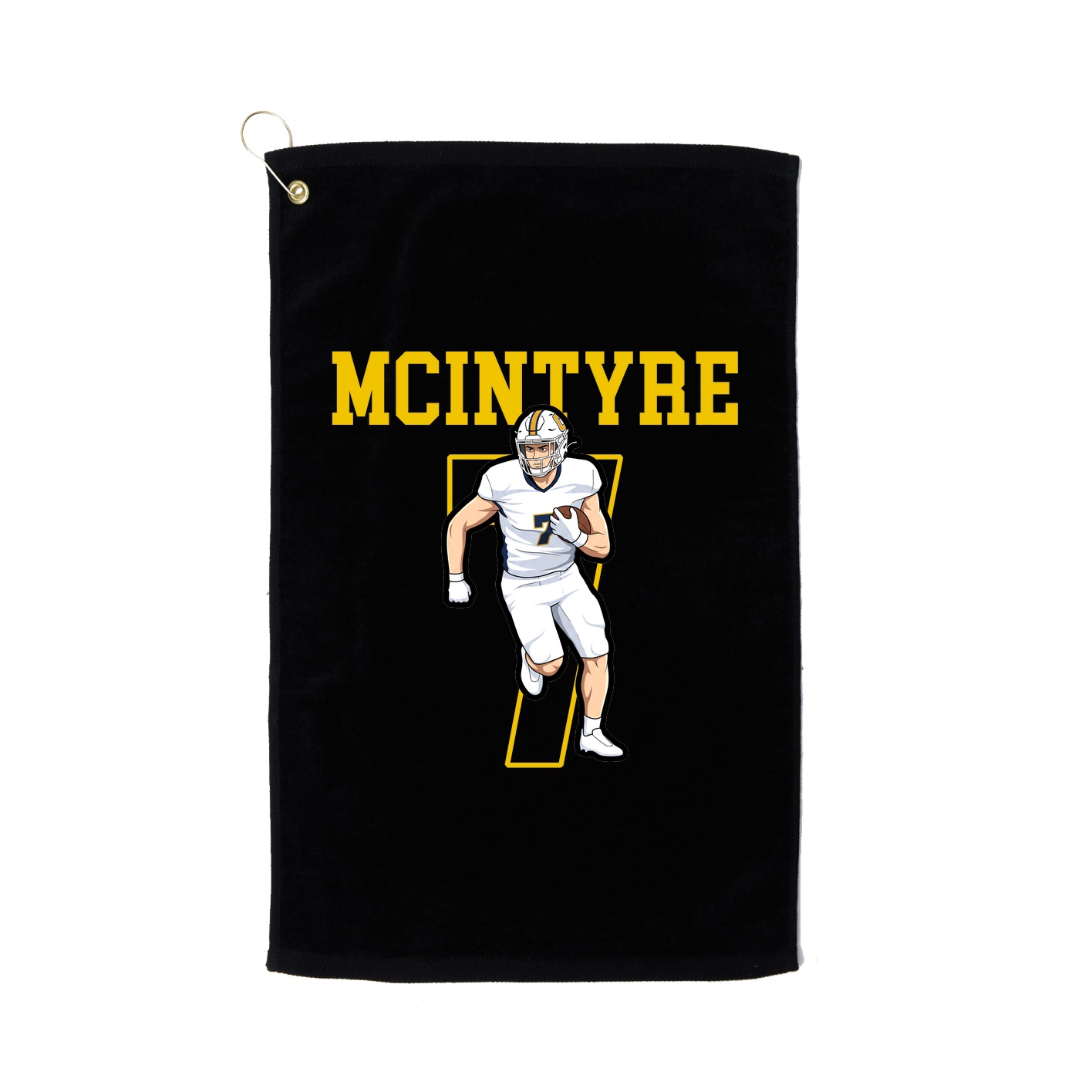 Golf Towel — Shirsey in Black