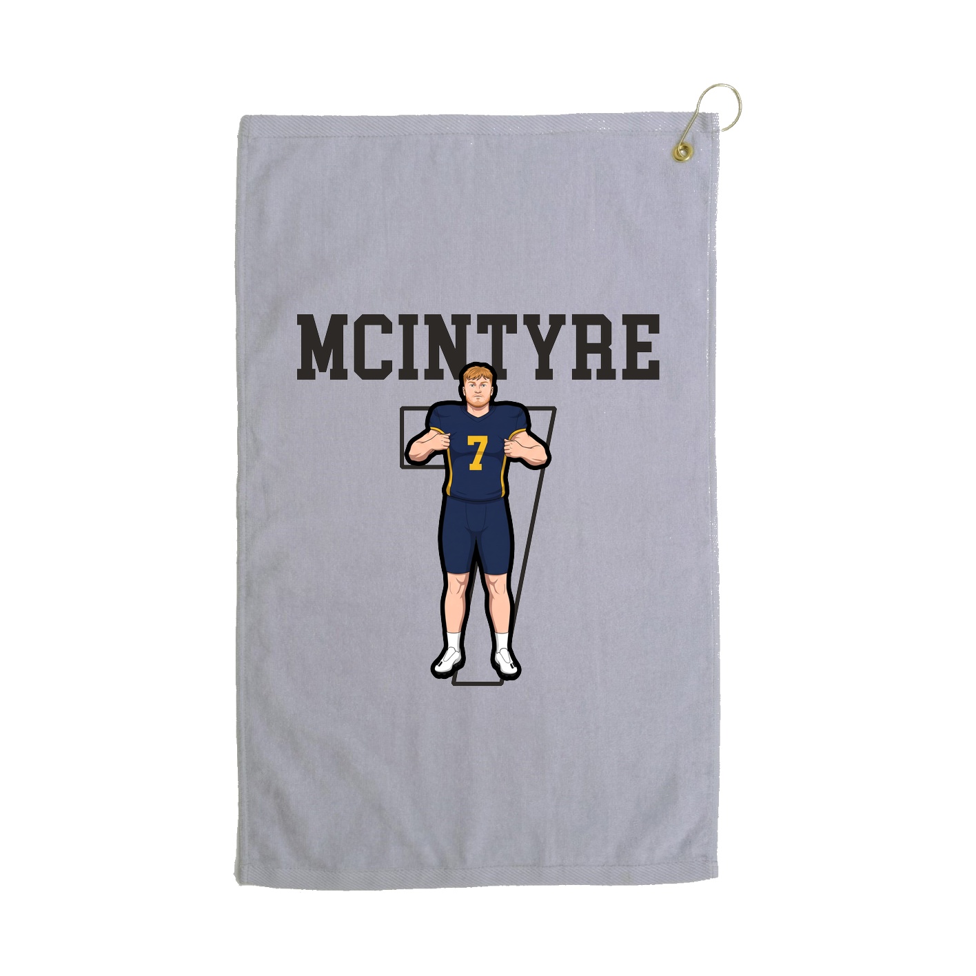 Golf Towel — Shirsey in Grey