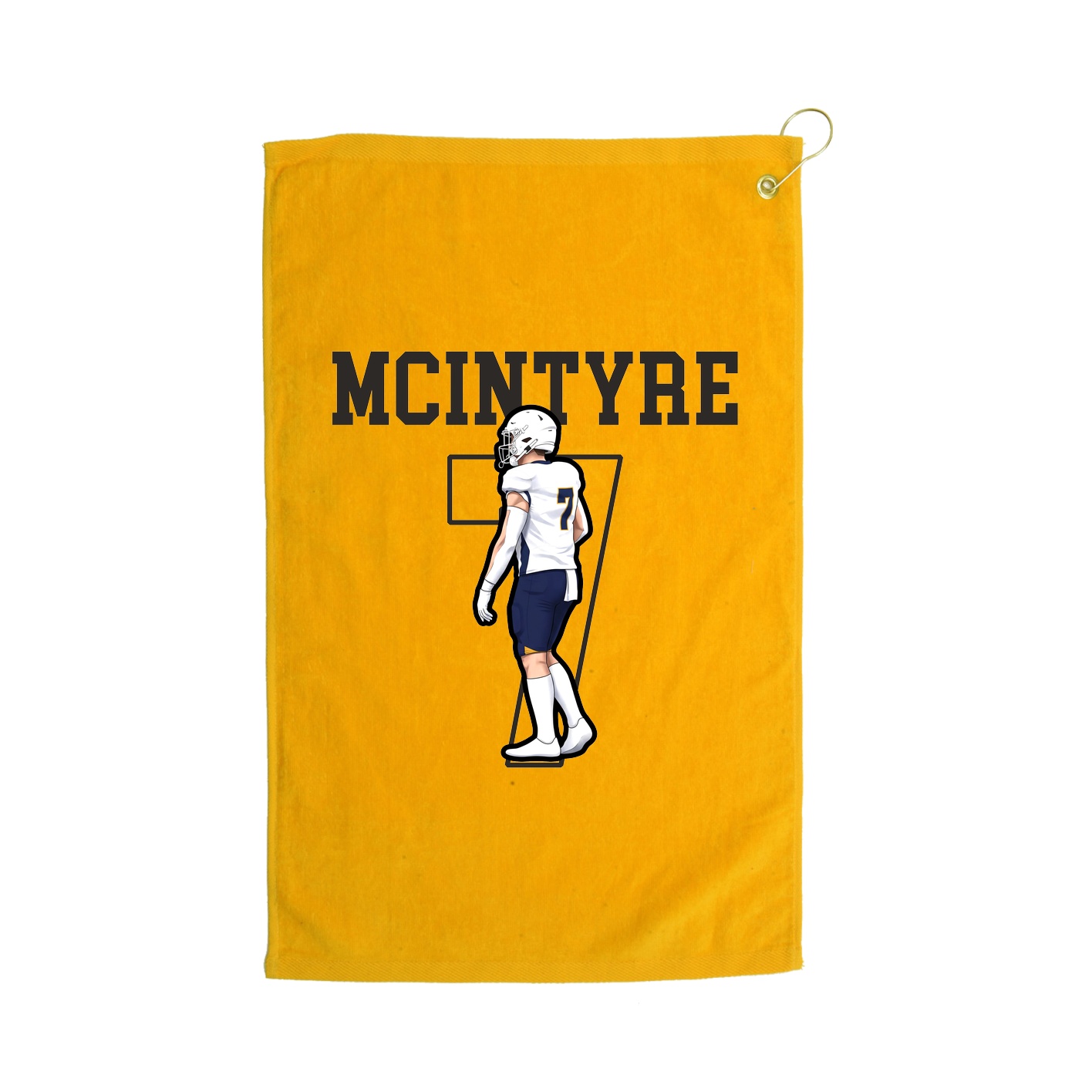 Golf Towel — Shirsey in Gold