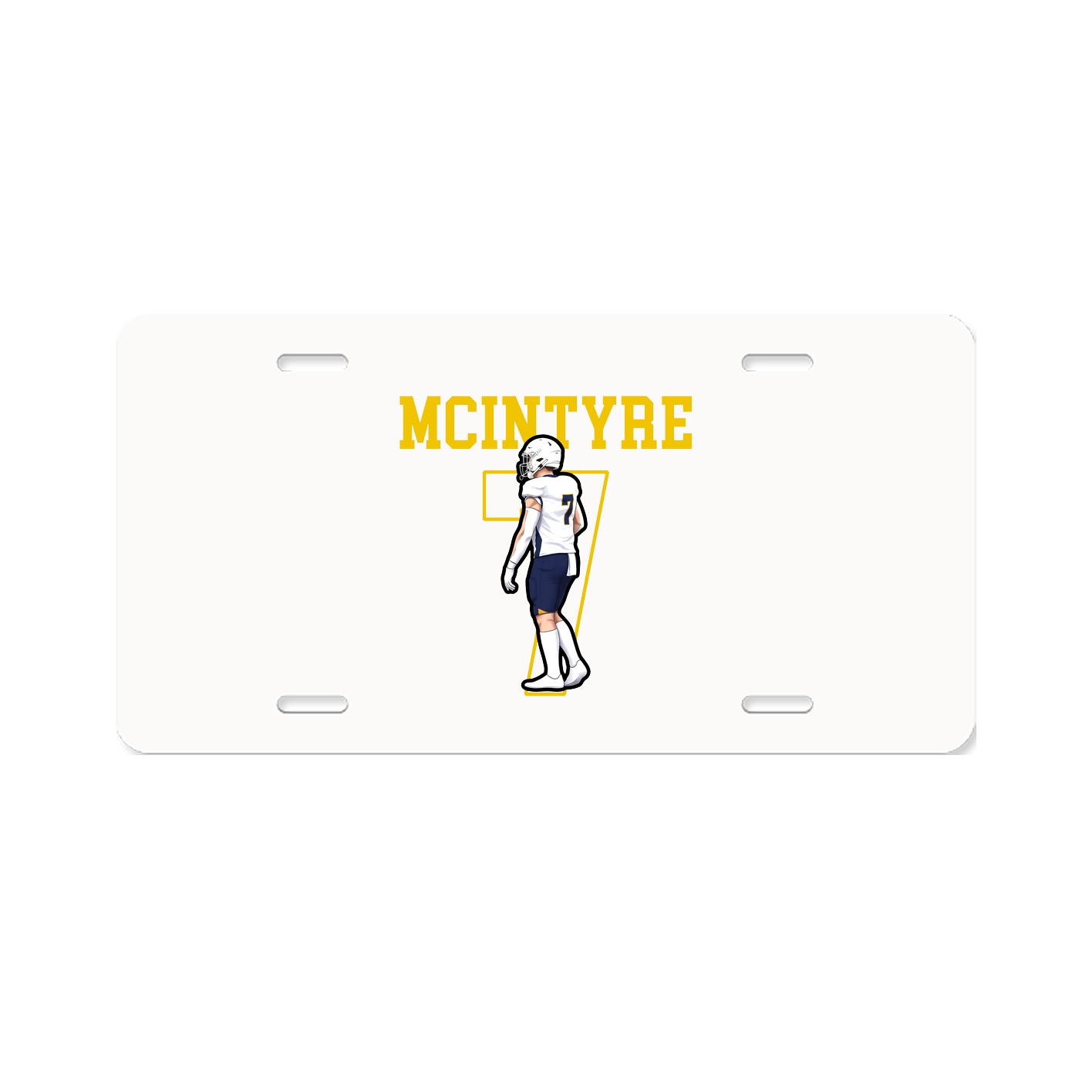 License Plate — Shirsey in Classic