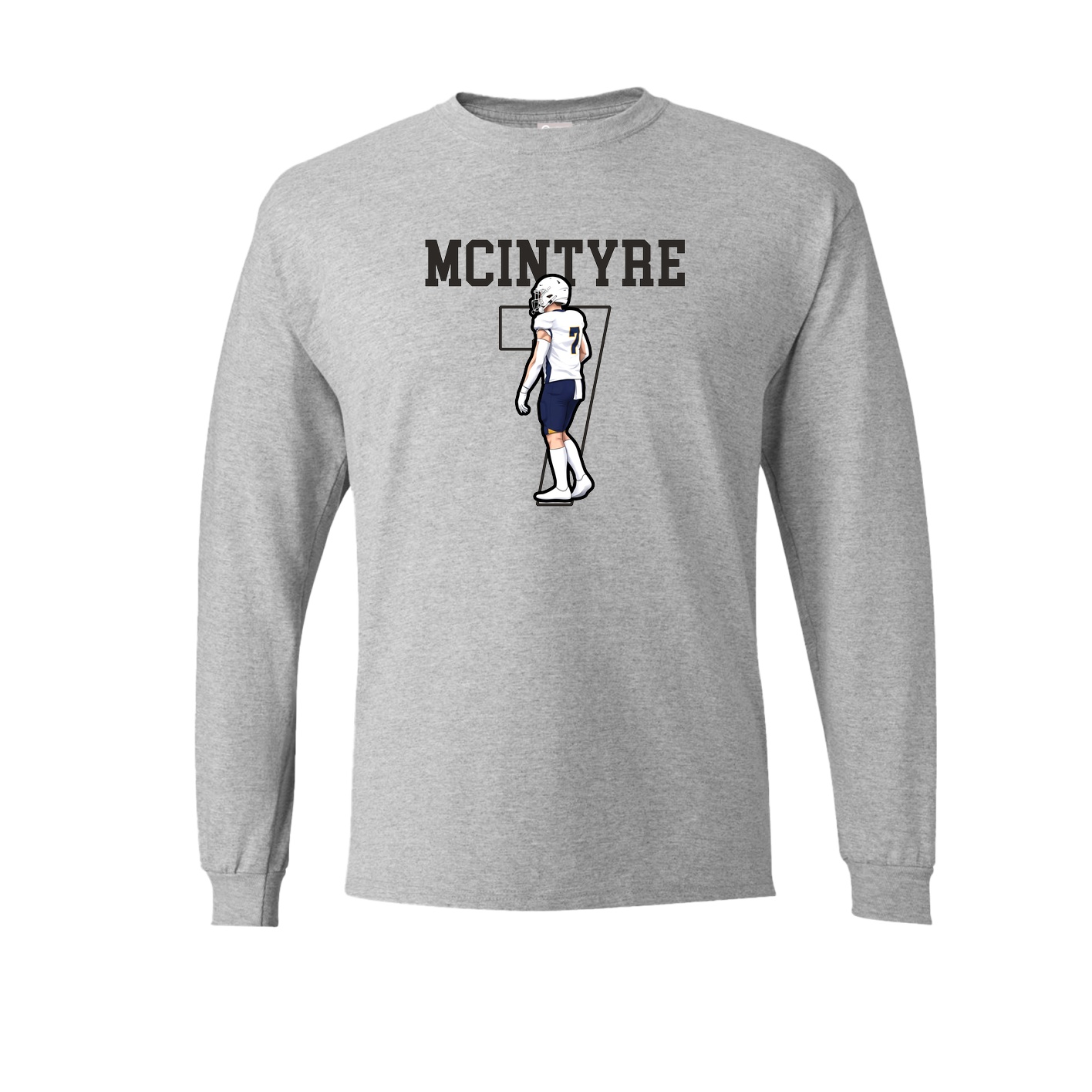Long Sleeve Tee — Shirsey in Grey