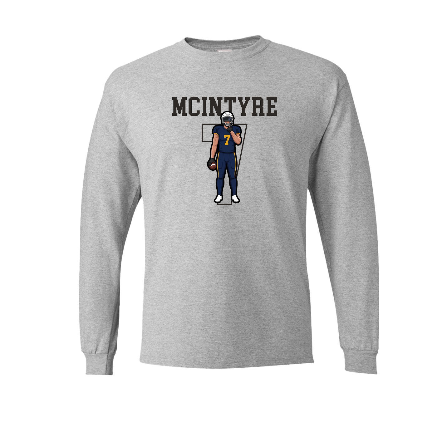 Long Sleeve Tee — Shirsey in Grey