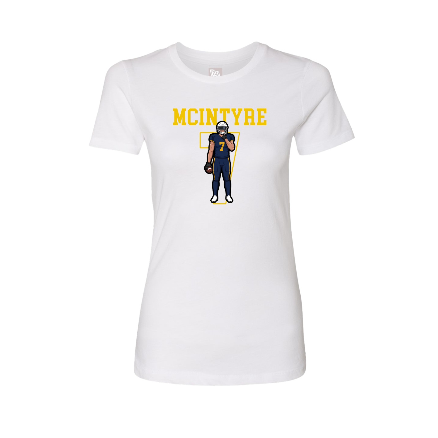 Fitted Women's Tee — Shirsey in White