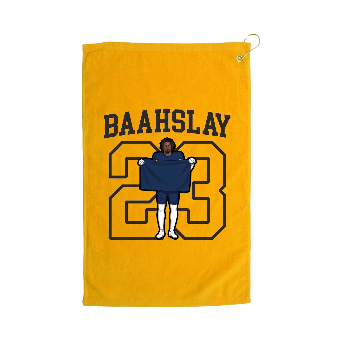 Golf Towel — Shirsey in Gold