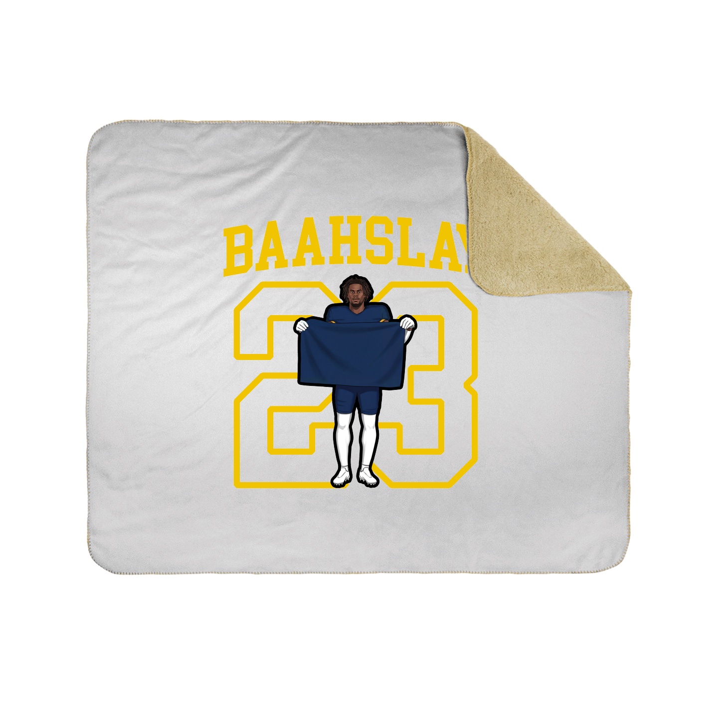 50x60 Sherpa Lined Throw Blanket