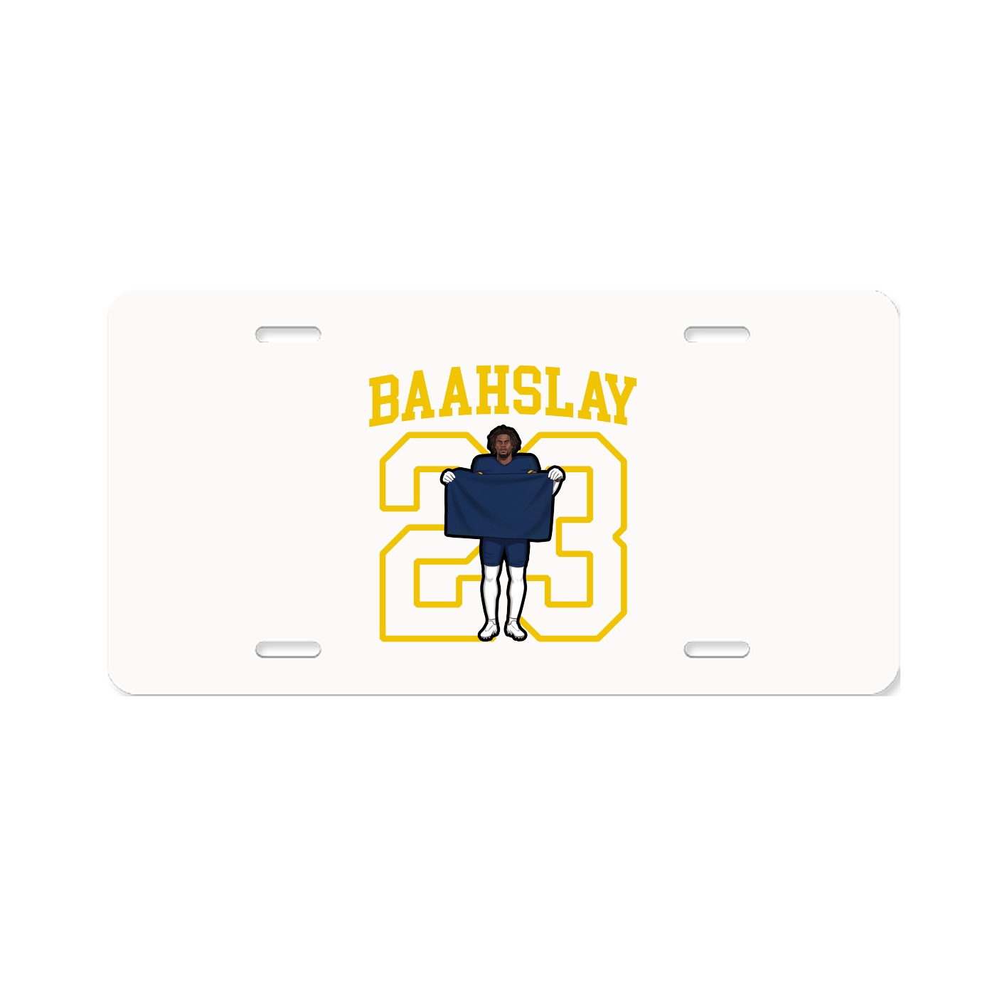 License Plate — Shirsey in Classic