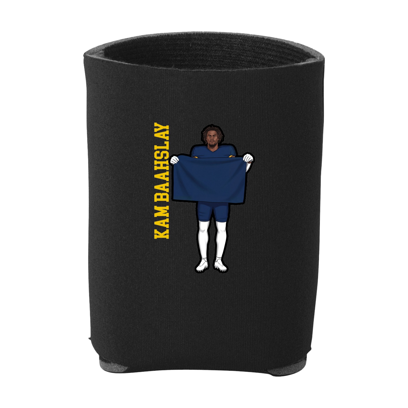 Can Holder — Name Vertical in Black