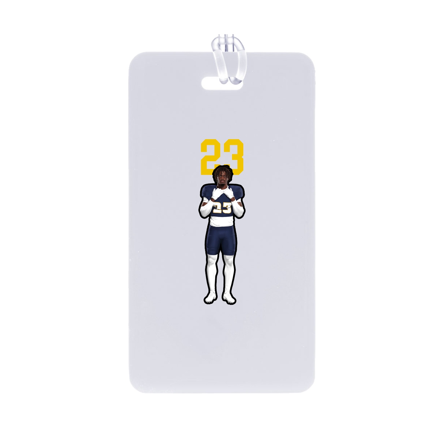 Bag Tag — Number Top in Classic