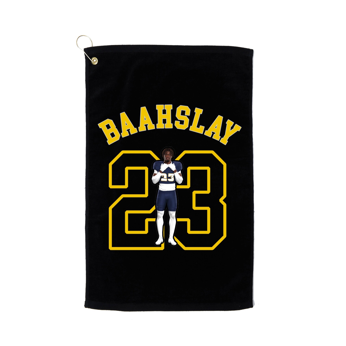 Golf Towel — Shirsey Arch in Black
