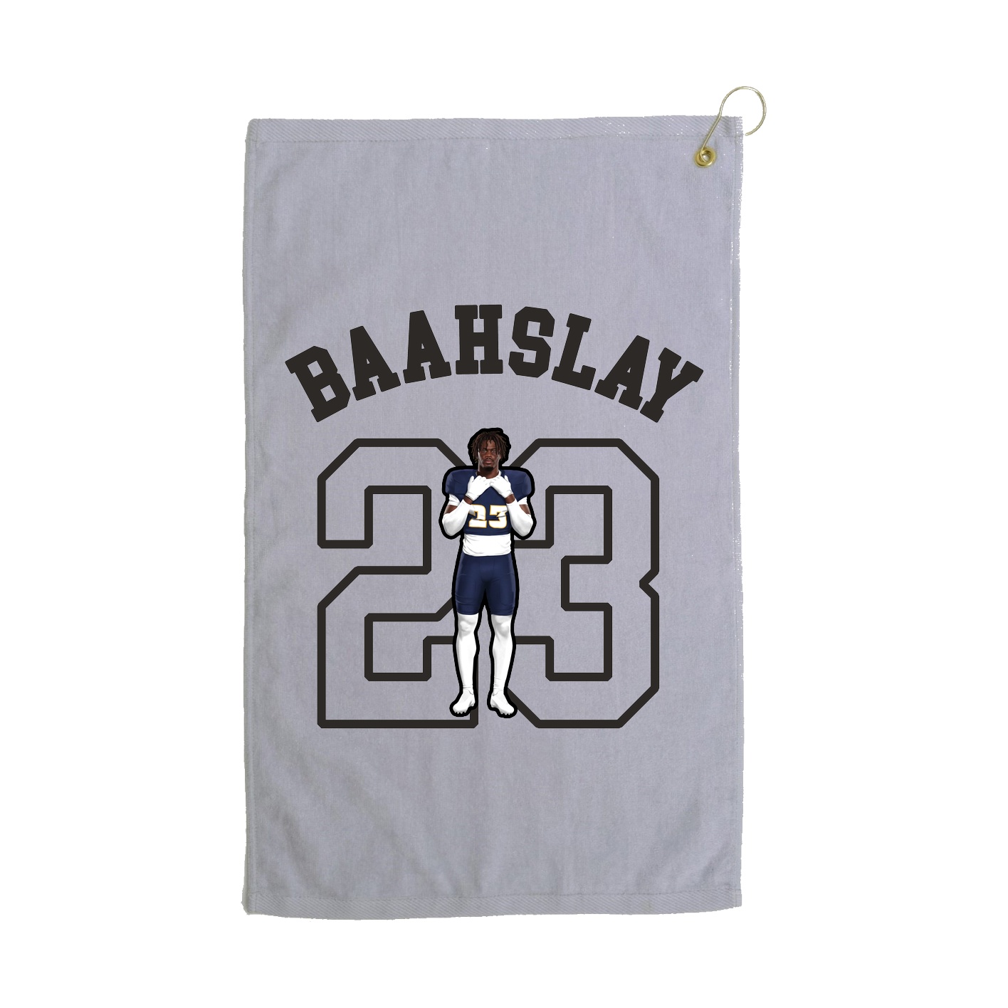 Golf Towel — Shirsey Arch in Grey