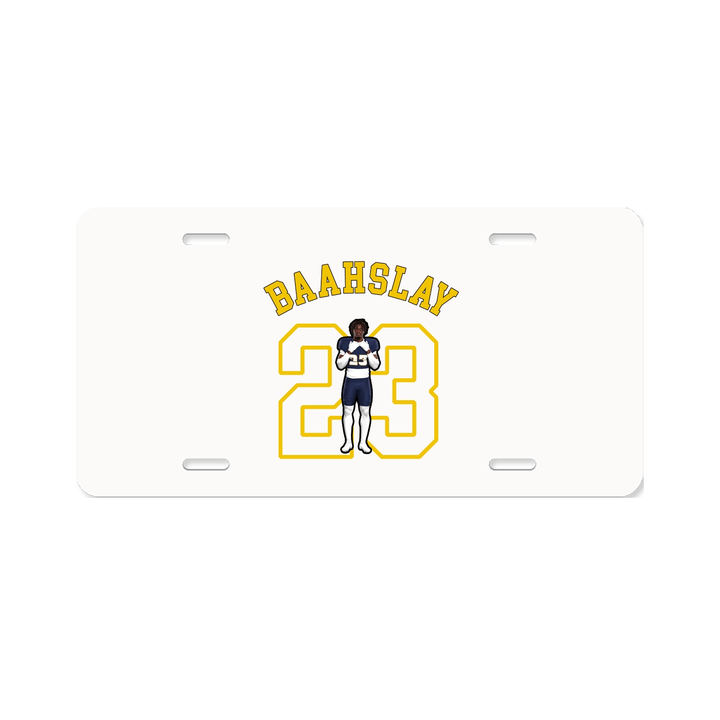 License Plate — Shirsey Arch in Classic