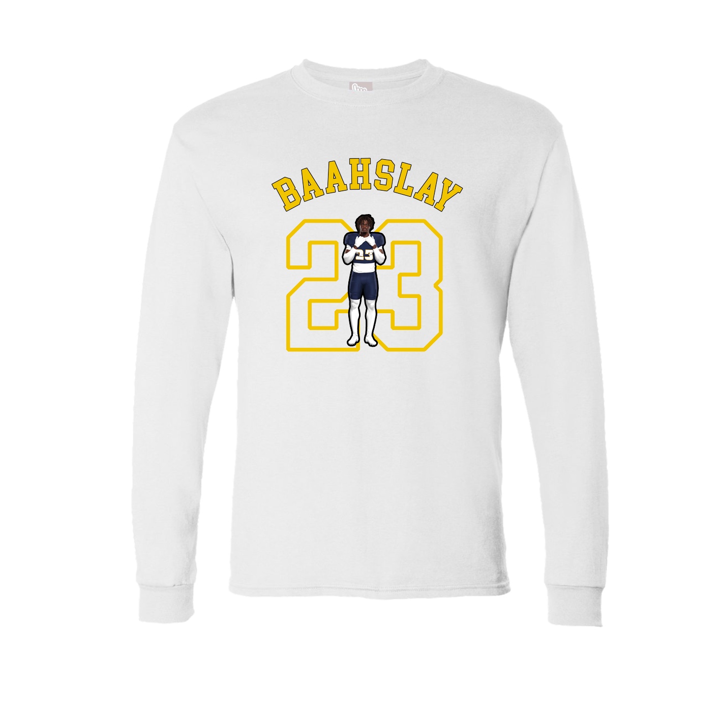 Long Sleeve Tee — Shirsey Arch in White