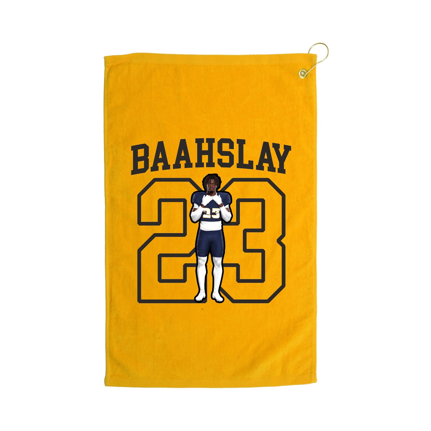 Golf Towel — Shirsey in Gold