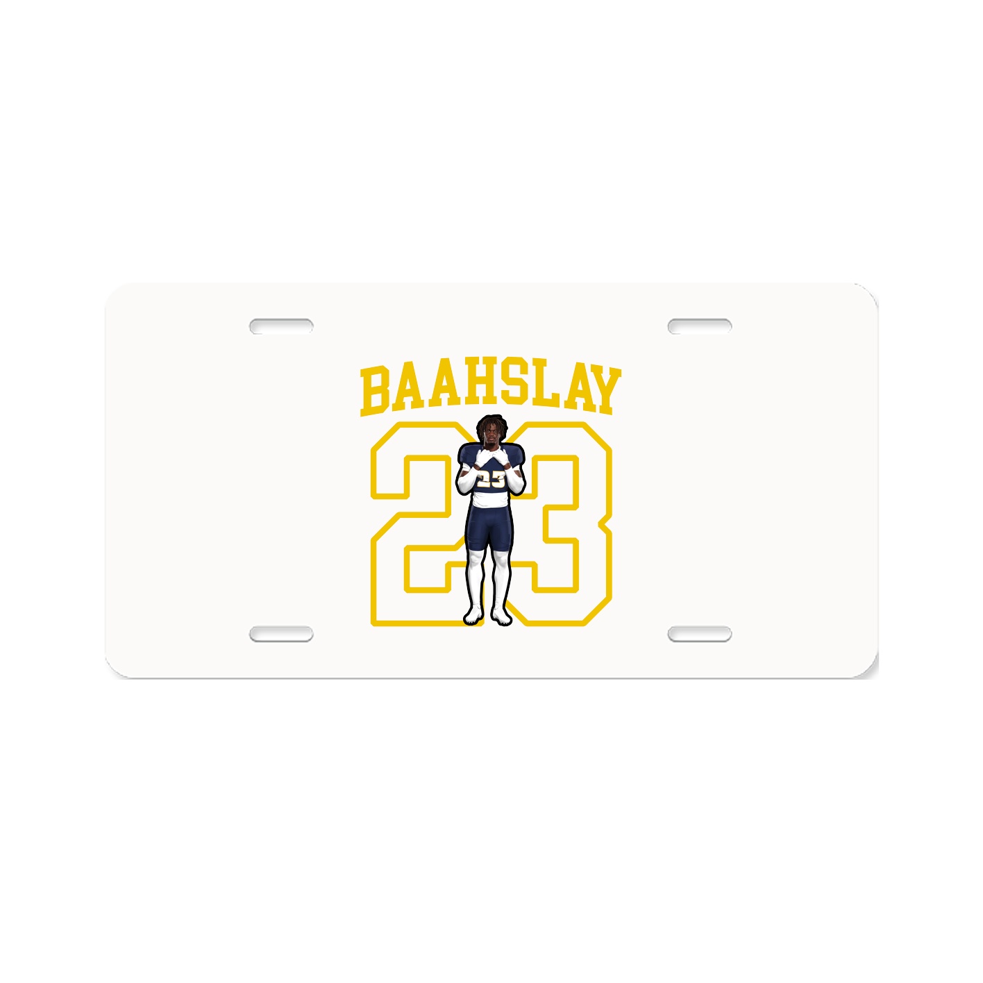 Aluminum License Plate