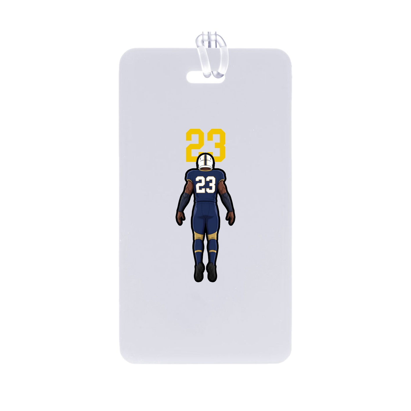 Bag Tag — Number Top in Classic