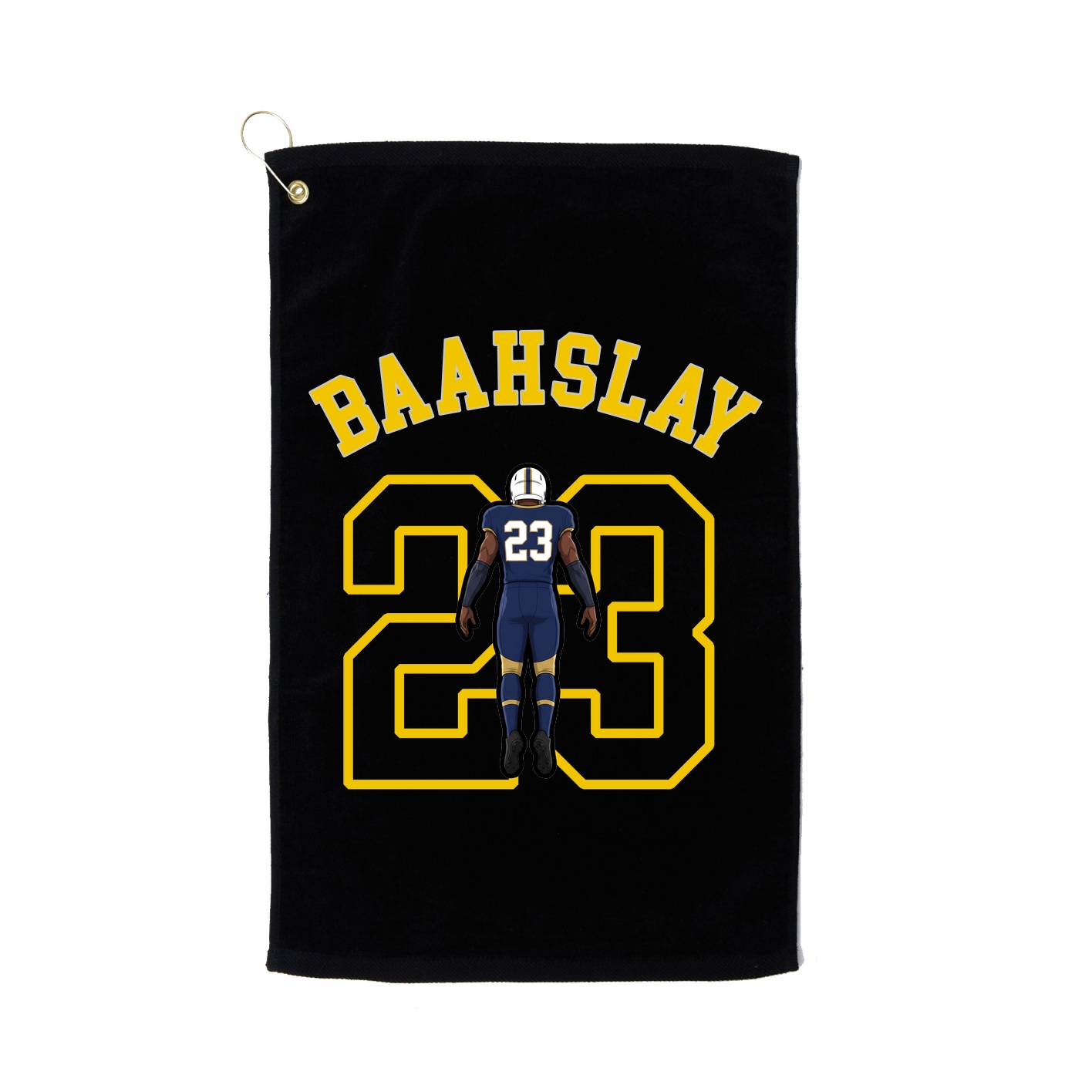 Golf Towel — Shirsey Arch in Black