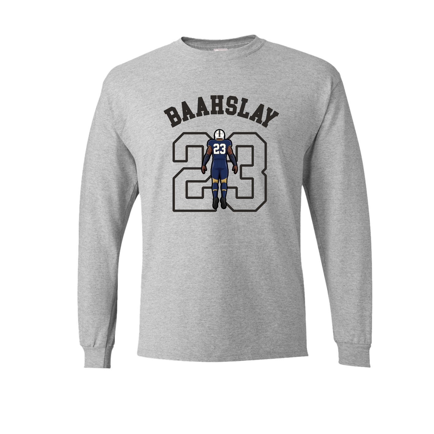 Long Sleeve Tee — Shirsey Arch in Grey
