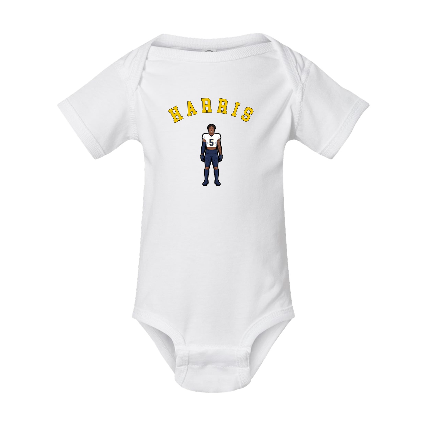Baby Onesie — Shirsey Arch in White