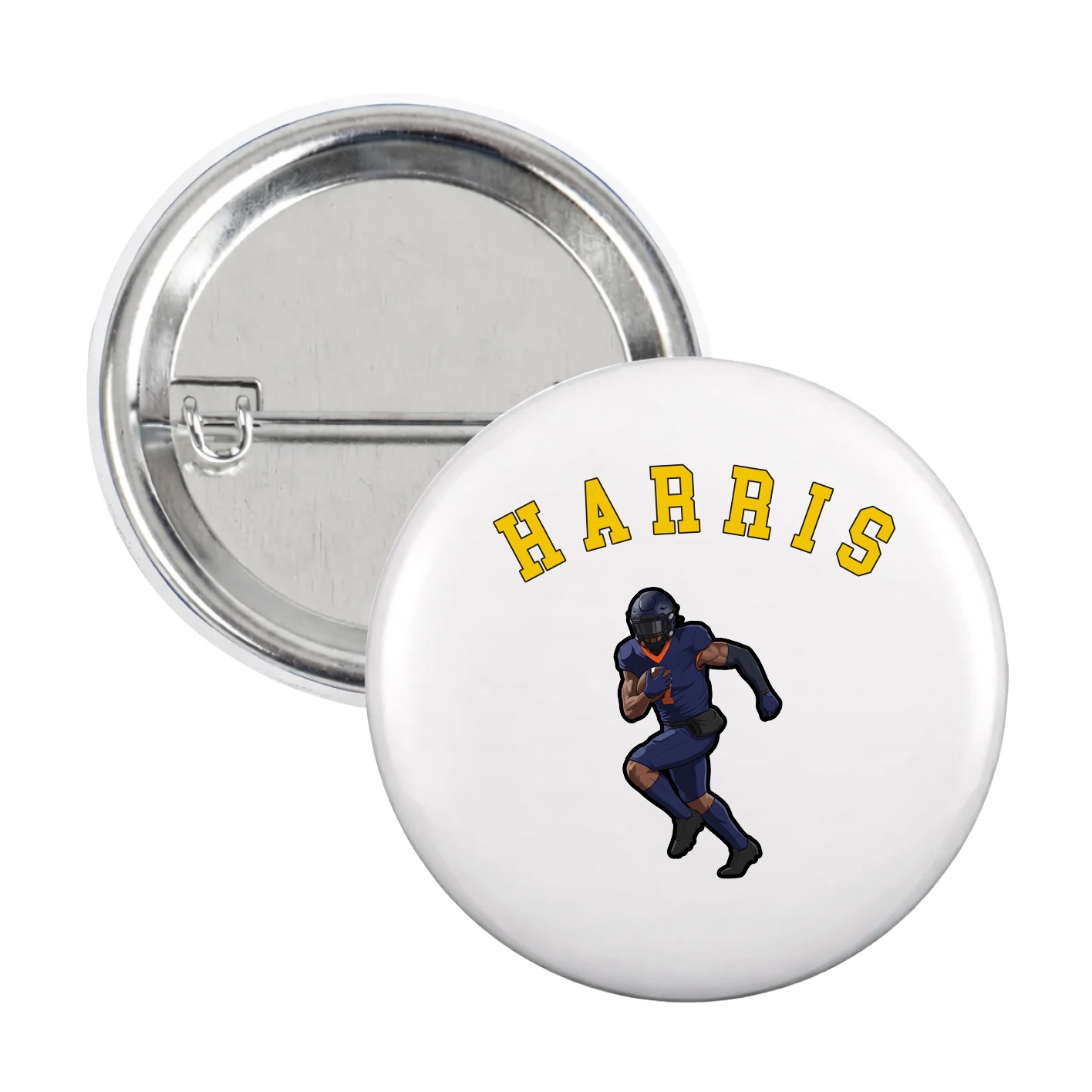 Game Day Button — Shirsey Arch in White