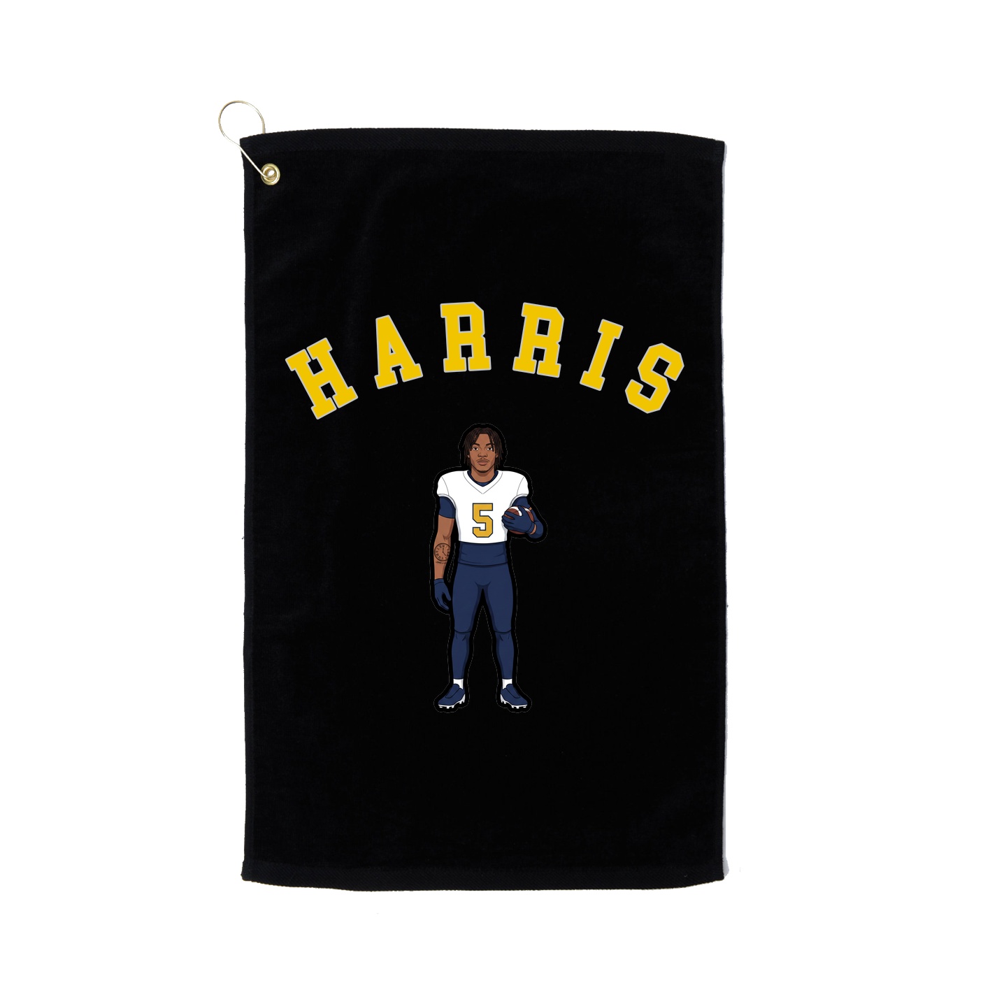Golf Towel — Shirsey Arch in Black