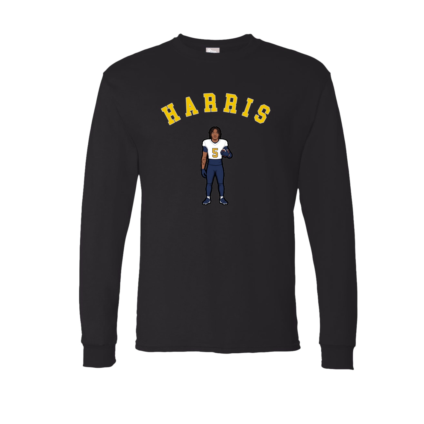 Long Sleeve Tee — Shirsey Arch in Black