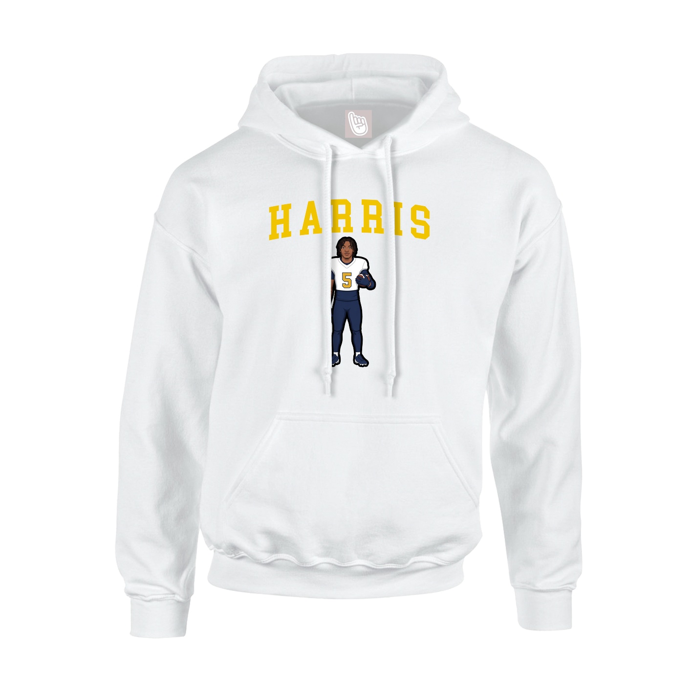 Youth Hoodie — Shirsey in White