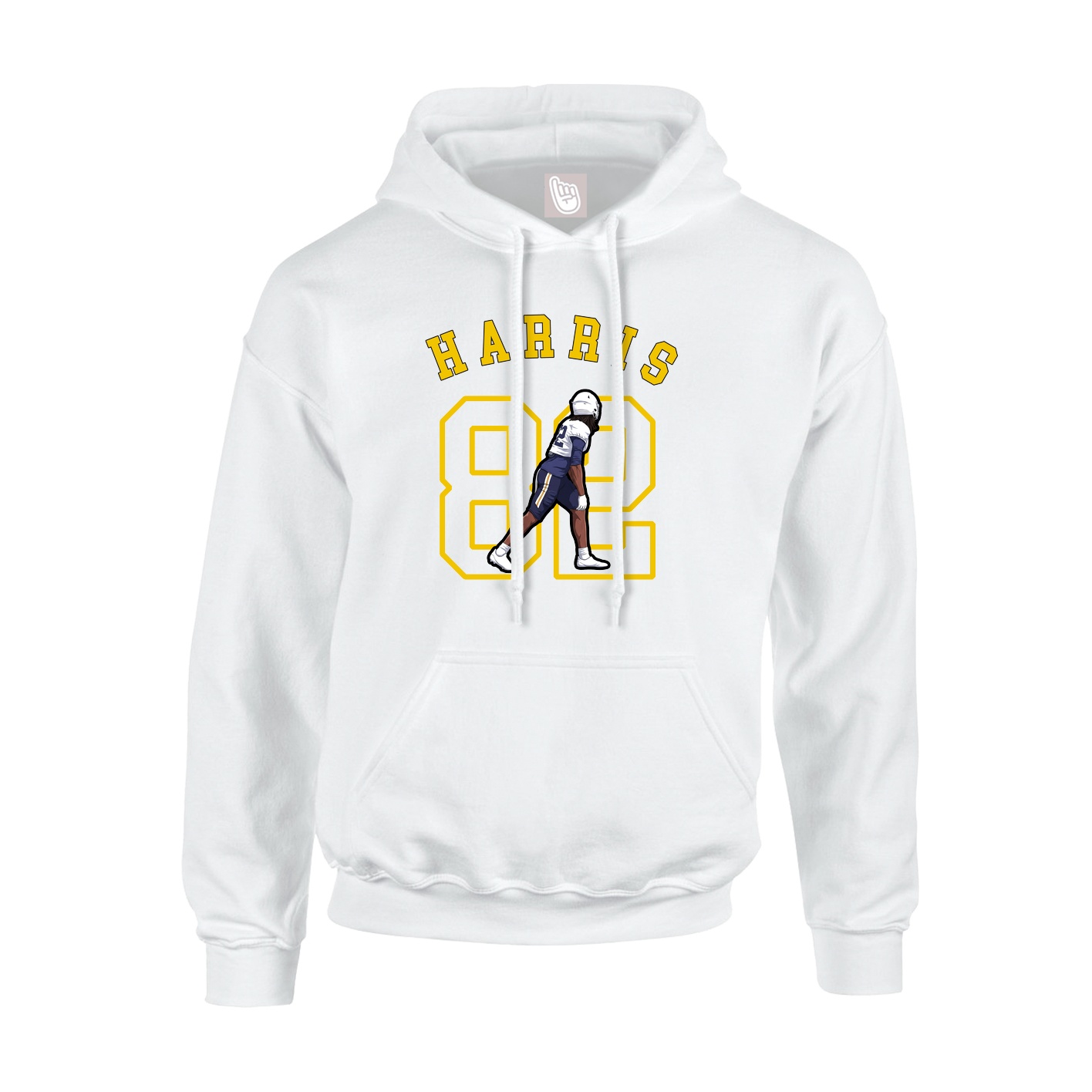 Hoodie — Shirsey Arch in White