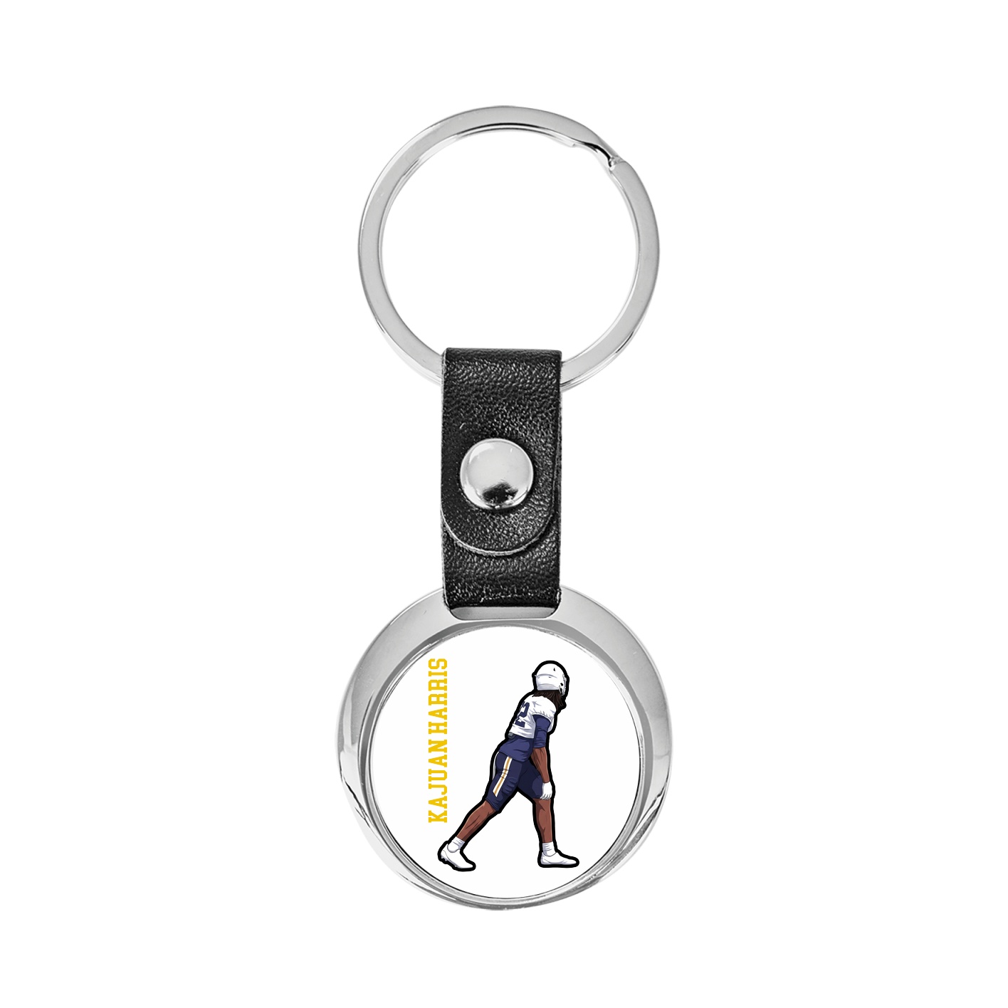 Key Chain — Name Vertical in Classic