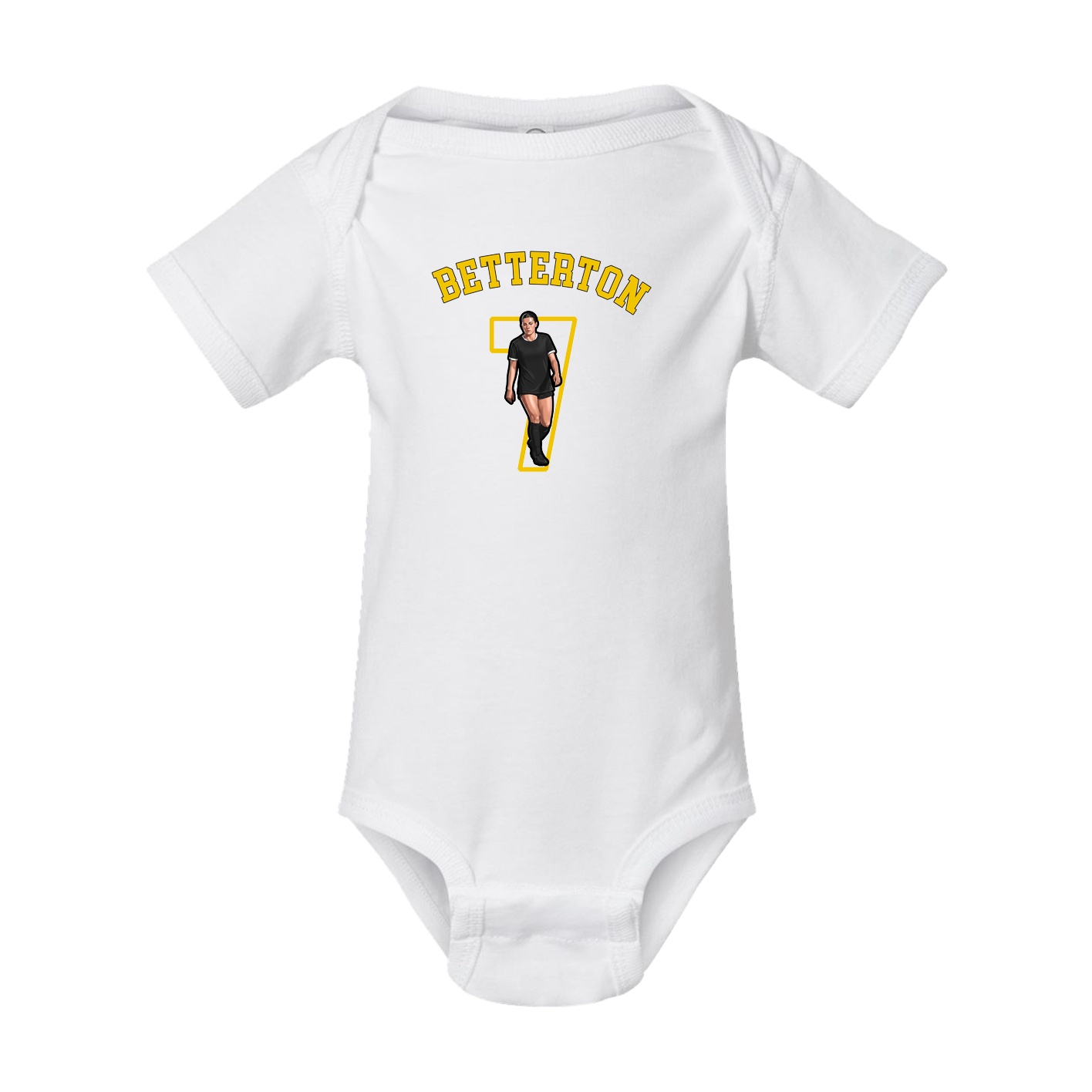 Baby Onesie — Shirsey Arch in White