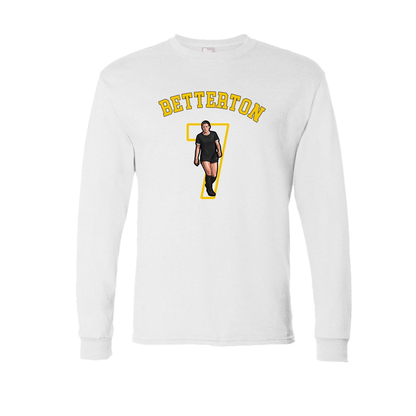 Long Sleeve Tee — Shirsey Arch in White