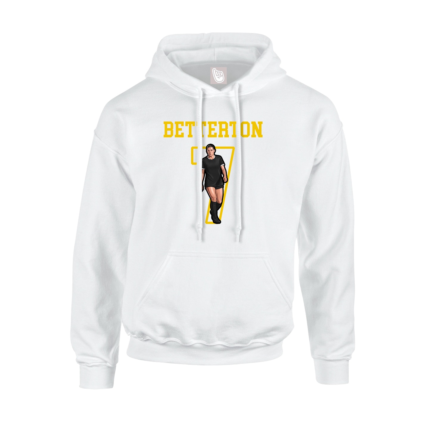 Youth Hoodie — Shirsey in White