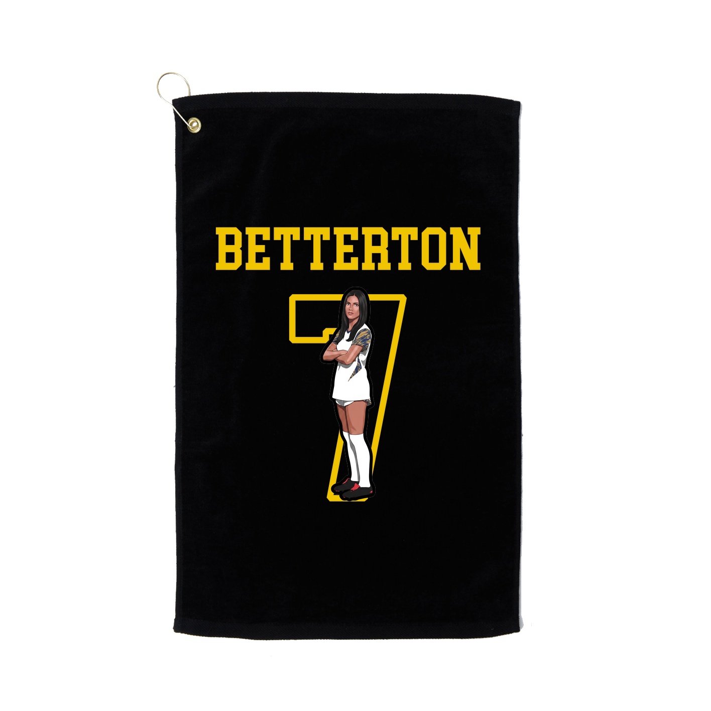 Golf Towel — Shirsey in Black