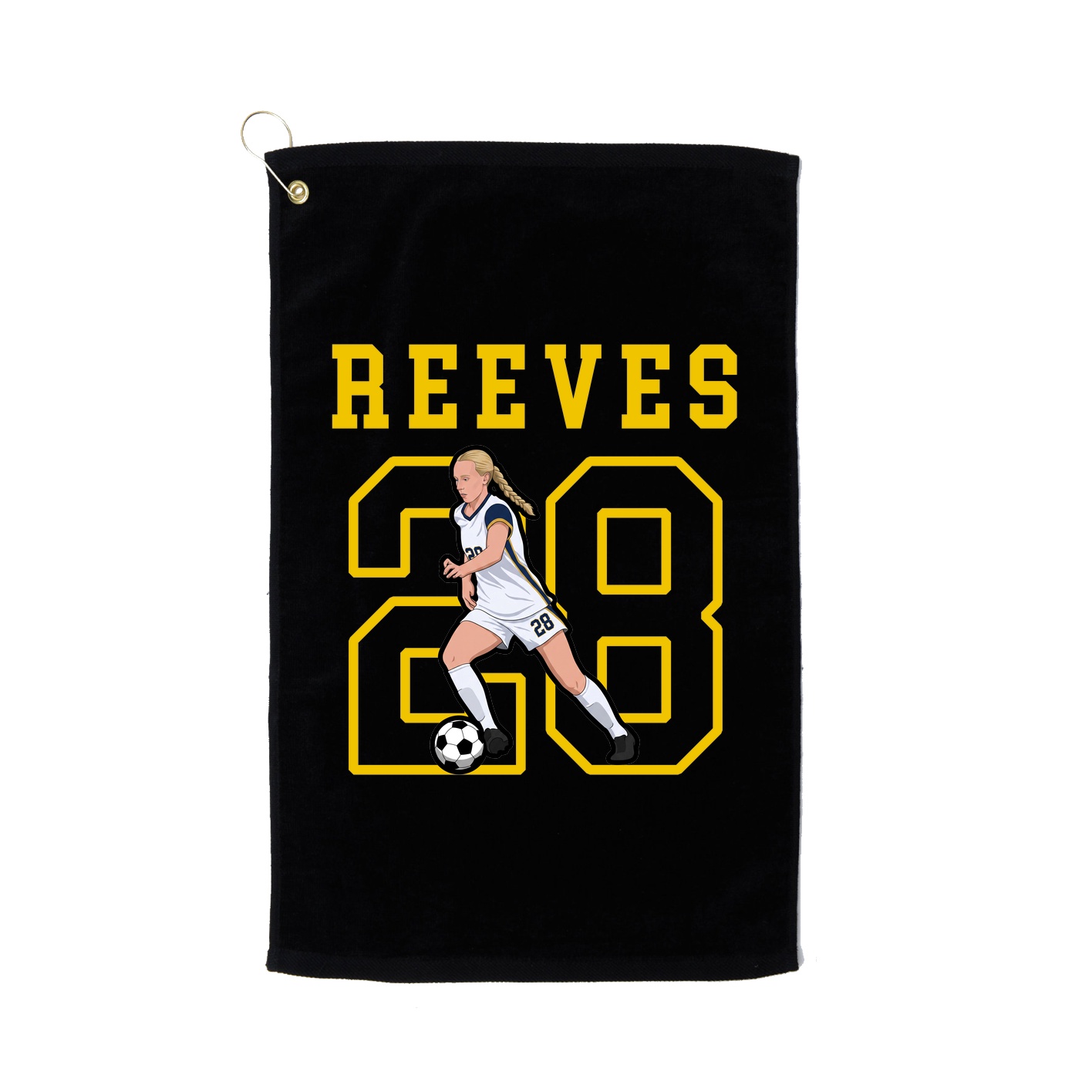 Golf Towel — Shirsey in Black